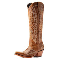 Produktbild von Ariat Casanova Western Boot Damen Reitstiefel aus Leder Braun Größe 6.5