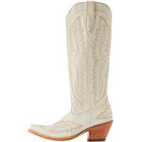 Produktbild von Ariat Casanova Westernstiefel für Damen aus Leder in Weiß und Beige Größe 41
