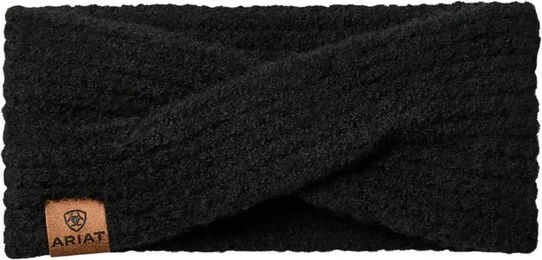 Ariat Chilton Stirnband Damen Schwarz Stoff Winter – Bild 1 von 1