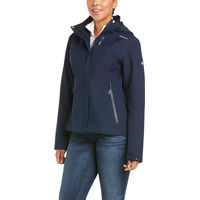 Produktbild von Ariat Coastal H2O Damen wasserfeste Jacke mit Kapuze Blau Größe S