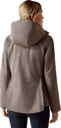 Ariat Coastal wasserfeste Outdoorjacke Damen Grau Bluesign Polyester Größe L – Bild 1 von 5