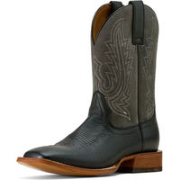 Produktbild von Ariat County Roads Westernstiefel aus Leder für Herren in Schwarz und Grau Größe 41,5