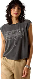 Produktbild von Ariat Dallas Reitshirt für Damen in Grau XXL