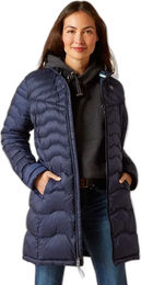 Produktbild von Ariat Damen Daunenjacke Blau Wasserabweisend aus Polyester