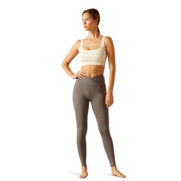 Ariat Damen EOS Chic Half Grip Reithose Pflaumengrau Größe L – Bild 1 von 5