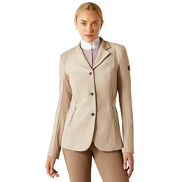 ARIAT Damen Galatea Bellatrix Show Coat Turnierjacket Cape Reed Beige Größe 40 – Bild 1 von 6
