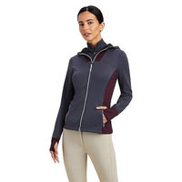 Produktbild von Ariat Damen Lumina Full Zip Hoodie Pullover Schwarz XS bluesign