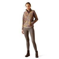 Produktbild von ARIAT Damen New Team Softshell Reitjacke mit Zaumzeug-Details aus Metall in Größe S
