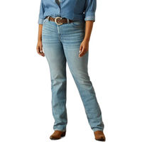 Produktbild von Ariat Damen Reiterjeans Yara Straight aus Baumwolle Blau 28 Extra Tall