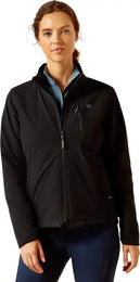 Ariat Damen Reitjacke Rion StretchShell Isoliert Wasserabweisend Schwarz M – Bild 1 von 6