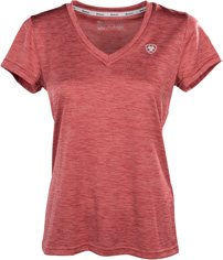 Produktbild von Ariat Damen Reitshirt Laguna SS Baselayer sun-dried tomato Rot Grösse XS