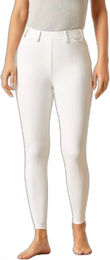 Ariat Damen Reitshirt Tri Factor Full Seat Tight in Weiß Größe S – Bild 1 von 4