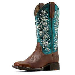 ARIAT Damen Reitstiefel aus Leder in Braun Grösse 39 EU – Bild 1 von 4