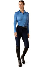 Ariat Damen Sunstopper 3.0 1/4 Zip Baselayer Riviera – Bild 1 von 1