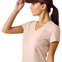 Produktbild von Ariat Damen T-Shirt aus Stoff in Rosa Größe L
