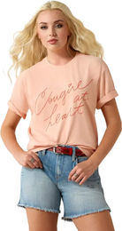 Ariat Damen T-Shirt Cowgirl at Heart aus Baumwolle – Bild 1 von 3