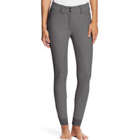 Produktbild von Ariat Damen Tri Factor Full Grip Reithose Jeans Plum Grey Größe 42 L