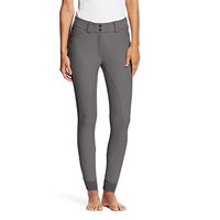 Produktbild von ARIAT Damen Tri Factor Grip Vollbesatzreithose Jeans Pflaumengrau Größe 50