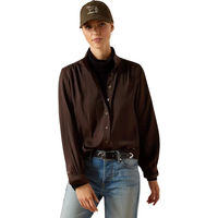 Produktbild von Ariat Damenbluse Kildwick Braun Größe L