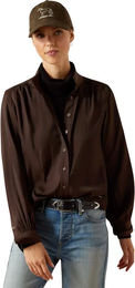 Produktbild von Ariat Damenbluse Kildwick Braun Größe S