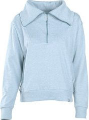 Produktbild von Ariat Damenpullover Fern 1/2 Zip Sweatshirt aus Bio-Baumwolle Blau Grösse XXL