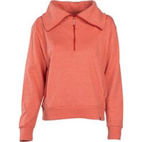 Produktbild von Ariat Damenpullover Fern 1/2 Zip Sweatshirt aus Bio-Baumwolle heathered baked apple Größe S