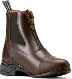Ariat Devon Axis Zip Paddock Boots Reitstiefel aus Leder für Damen in Braun Größe 42.5 – Bild 1 von 4