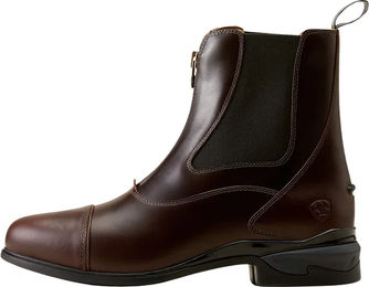 Ariat Devon Paddock-Reitstiefel aus Leder für Herren in Braun mit Reißverschluss – Bild 1 von 1