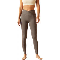 Produktbild von Ariat EOS Chic Half Grip Reithose für Damen in Pflaumengrau Medium