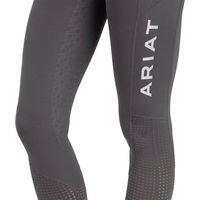Produktbild von Ariat Eos Full Grip Classic Reitleggings Damen Plum Grey Größe S
