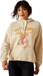 Produktbild von Ariat Essential Sendero Yeehaw Hoodie Damen Grau Beige XXL