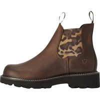 Produktbild von Ariat Fatbaby Twin Westernstiefel Damen aus Leder Distressed Tan/Leopard Größe 38.5 EU