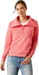 Produktbild von Ariat Fern Sweatshirt Damen Rosa Bio-Baumwolle Größe L