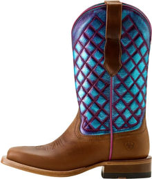 Produktbild von Ariat Frontier Wittman Reitstiefel aus Leder für Damen in Blau oder Braun