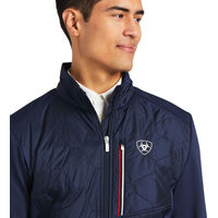 Produktbild von Ariat Fusion Insulated Funktionsjacke für Herren in Blau XL wasserabweisend aus Nylon