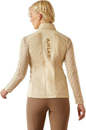 Ariat Fusion Insulated Weste Damen Beige Wasserabweisend Polyester XXL – Bild 1 von 3