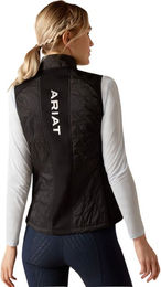 Ariat Fusion Insulator Weste Damen Schwarz XL wasserabweisend aus Nylon – Bild 1 von 3
