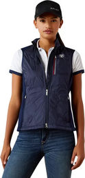 Ariat Fusion Isoliert Reitjacke Damen Blau Nylon Winter – Bild 1 von 5