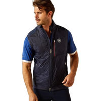 Produktbild von Ariat Fusion Isolierte Weste für Herren in Navy Blau wasserabweisend