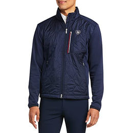 Ariat Fusion Isolierte Winterjacke für Herren in Schwarz oder Blau Größe XXL – Bild 1 von 4