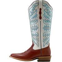 Produktbild von Ariat Futurity Blanche Westernstiefel aus Leder für Damen in Weiß und Braun Größe 39