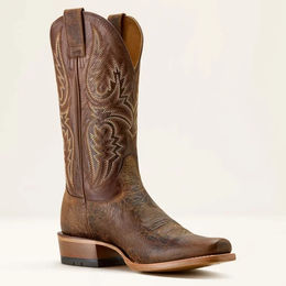 Ariat Futurity Platinum MX Reitstiefel aus Leder für Herren in Braun – Bild 1 von 1