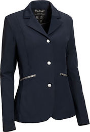Produktbild von Ariat Galatea Turnierjacket Damen Blau Nylon Größe 34