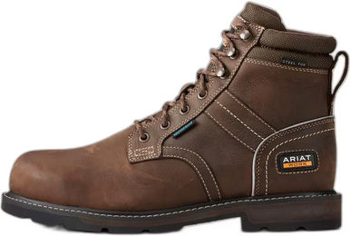 Produktbild von Ariat Groundbreaker 6 Reitstiefel aus Leder für Herren in Braun Größe 46 wasserdicht