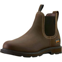 Produktbild von Ariat Groundbreaker Chelsea Boots Herren aus Leder Braun wasserfest