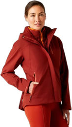 Produktbild von Ariat H2O Damen wasserfeste Winterjacke mit Kapuze in Rot