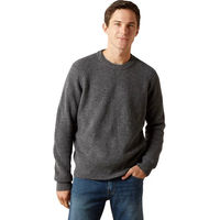 Produktbild von Ariat Heddon Herren Pullover aus Wolle in Braun und Grau Größe L