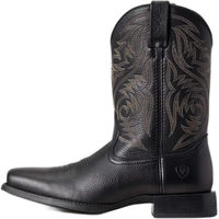 Produktbild von Ariat Herdsman Westernstiefel aus Leder für Herren in Schwarz Größe 44