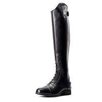 Produktbild von Ariat Heritage Contour II Field Reitstiefel für Damen aus Leder Schwarz Größe 38 Extra Slim Tall