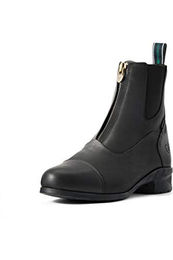 Ariat Heritage IV Zip Damen Reitstiefel aus Leder wasserdicht Winter Schwarz Größe 38.5 EU – Bild 1 von 7